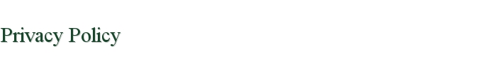 Privacy Policy Privacy Policy